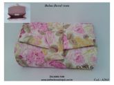 Bolsa floral rosa - Cód. AD02
